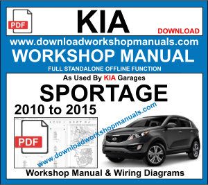 Kia Sportage Workshop Service Repair Manual Download